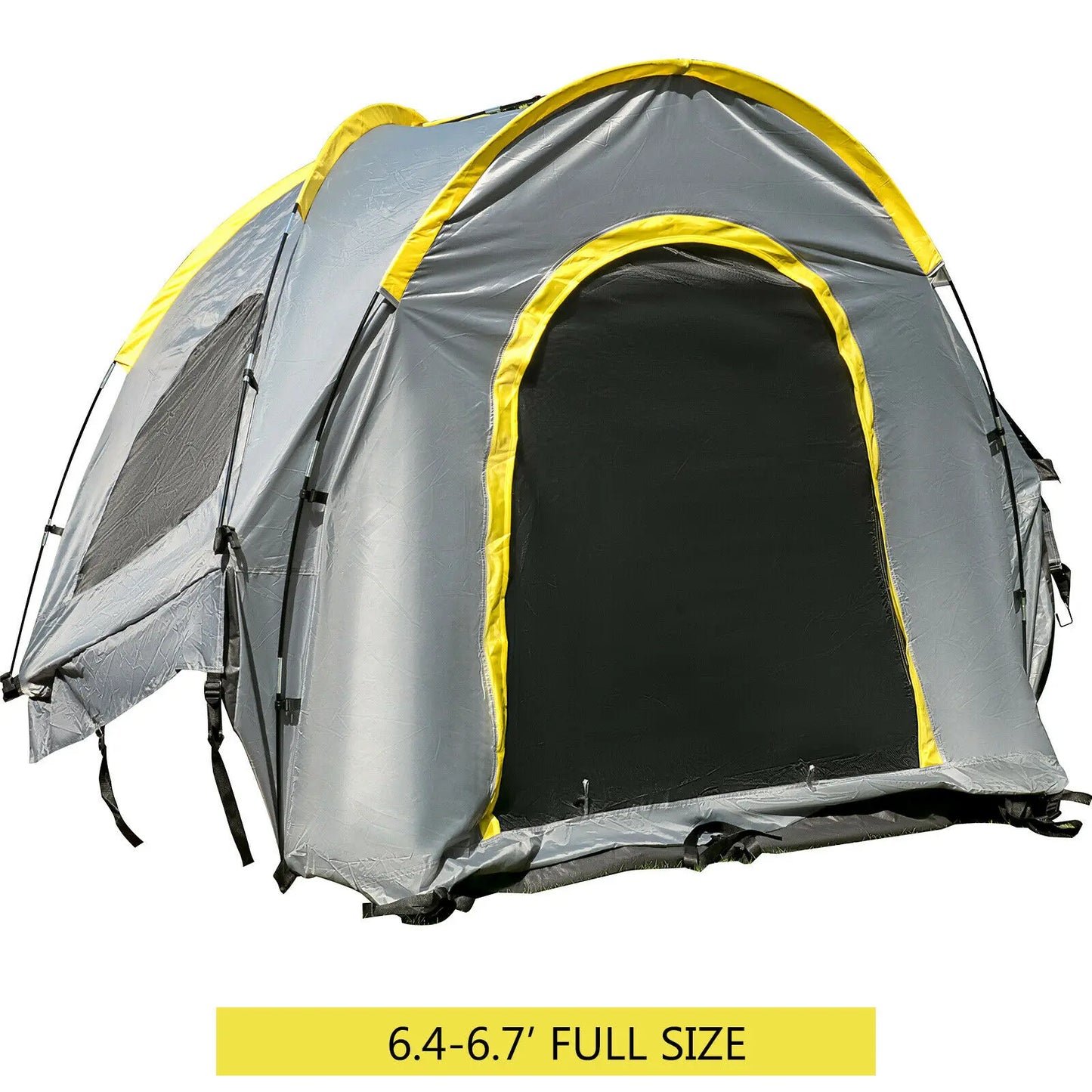 SucceBuy 5-8 FT Waterproof Truck Tent Car Accessories Bed for Full/Mid Size Truck 2-Person Sleeping Capacity for Camping Hiking