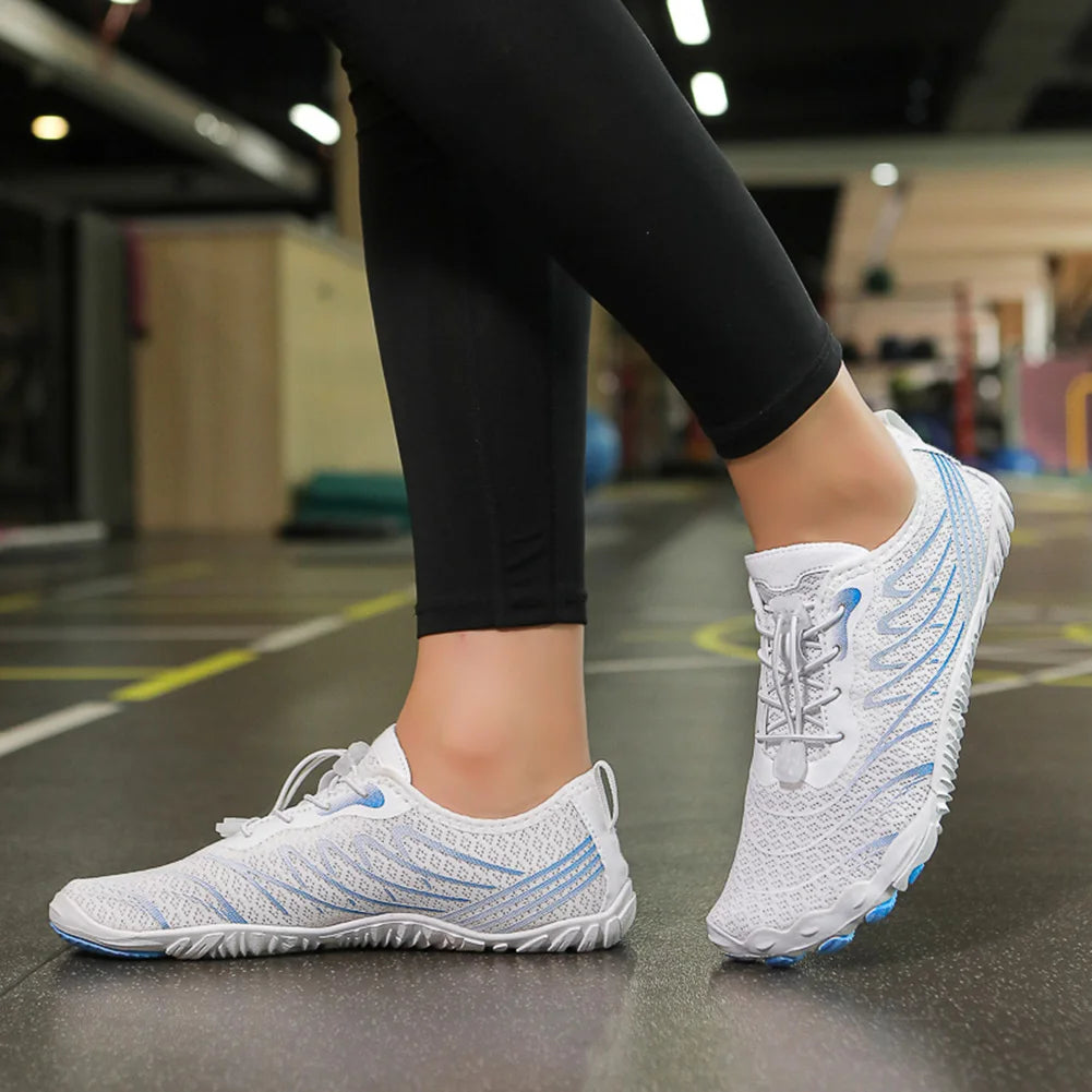 Grounding Shoes with Copper Breathable Aqua Shoes Non Slip Unisex Water Shoes Flexible Lightweight Barefoot Shoes for Men Women