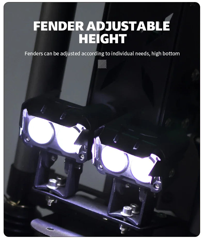 ARWIBON MT30 Adult Electric Scooter 6000W Motor 60V27AH Folding Tricycle E-Scooter 13 Fat Tire E-Mountain Scooter