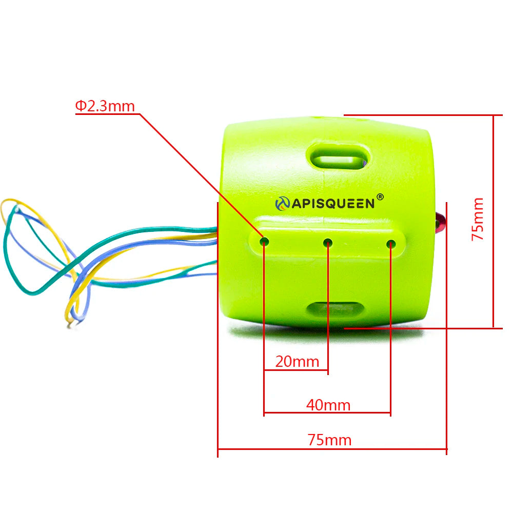 ApisQueen U1 Underwater Thruster With 45A Bi-Directional ESC,16V 2Kg Thrust Brushless Underwater Subsea Thruster For ROV Boats