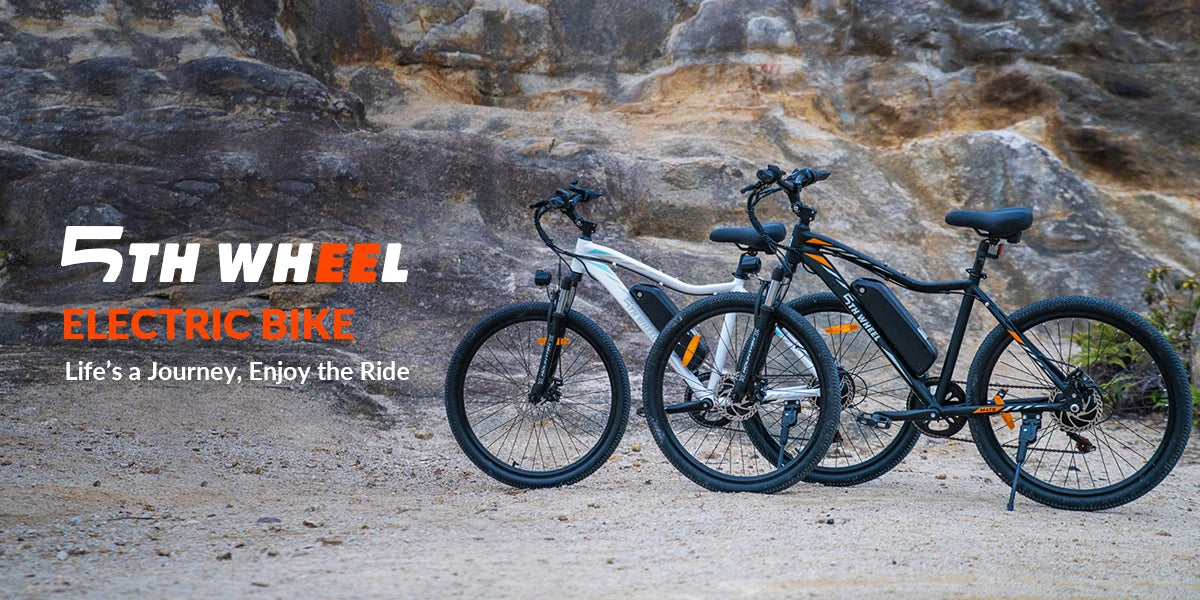 5TH WHEEL EB17lite Electric Bike, 500W Motor, 468Wh Removable Battery, 37KM/H Max Speed, Color LCD Display, Front Suspension