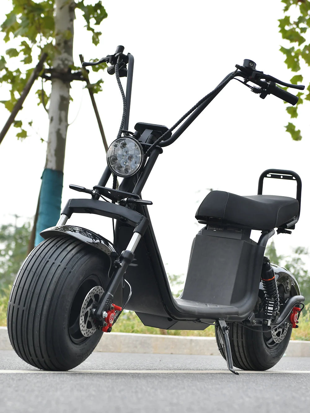 Citycoco Electric Scooter 4000W Powerful Motor Max Speed 60-70KM/H 60V25AH Battery Charging Mileage 40-60KM Max Load 250KG