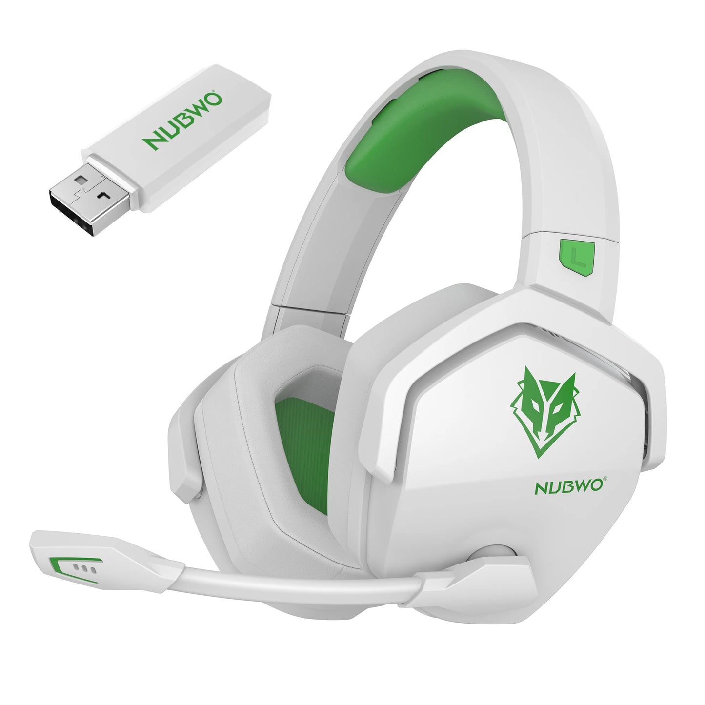 NUBWO G06 2.4G Dual Wireless Gaming Headset 5ms Low Latency