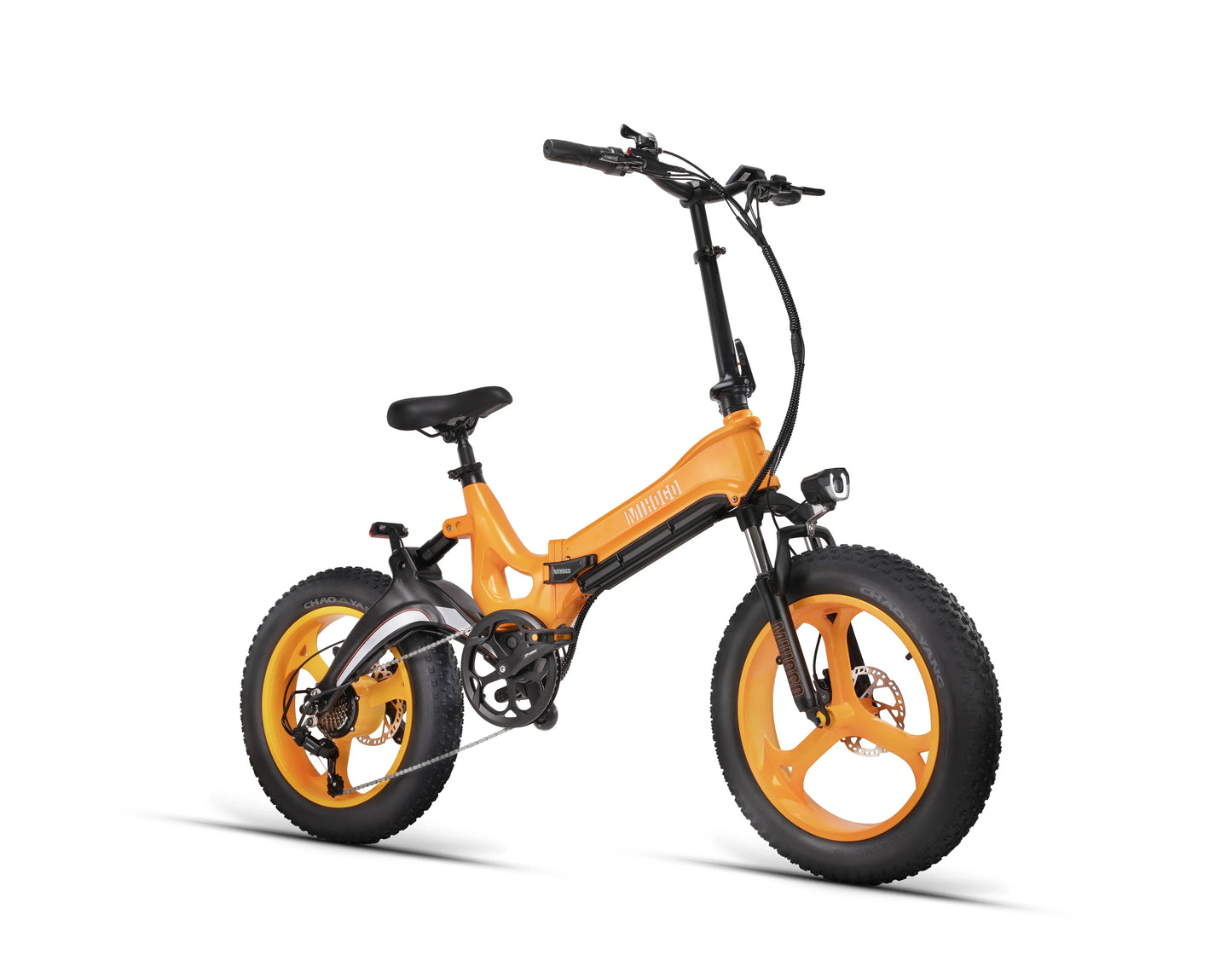 MIHOGO NX Adult Electric Bicycle, 750W city ebike, 48V 12.8AH E-bike, 20-Fat Tire Foldable Electric Bike