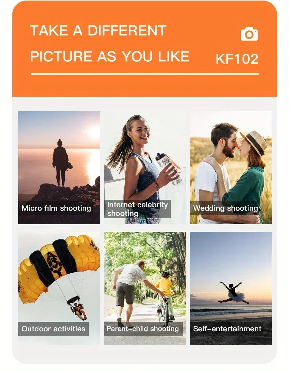 KF102 4K HD GPS Drone with Dual Camera 2-Axis Gimbal Optical Flow WiFi FPV Foldable Quadcopter Toy Perfect Gift for Kids Adults