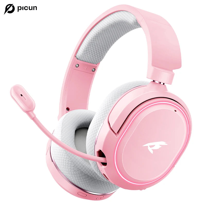 Picun G2 2.4G Wireless Gaming Headset Bluetooth Headphones