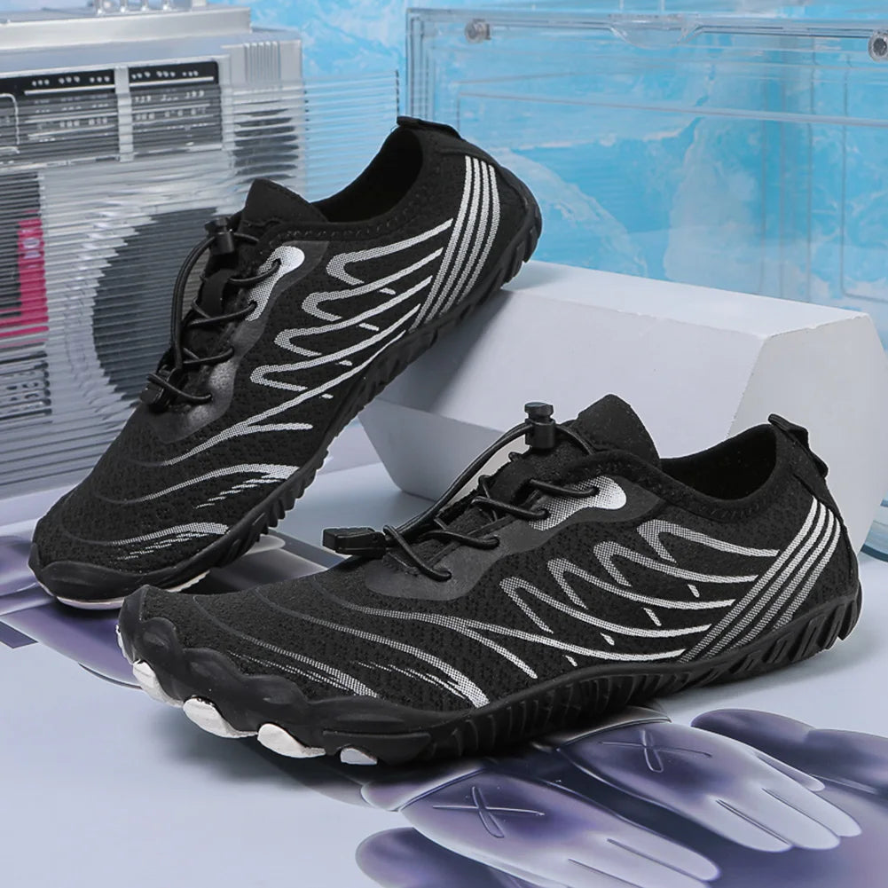 Grounding Shoes with Copper Breathable Aqua Shoes Non Slip Unisex Water Shoes Flexible Lightweight Barefoot Shoes for Men Women