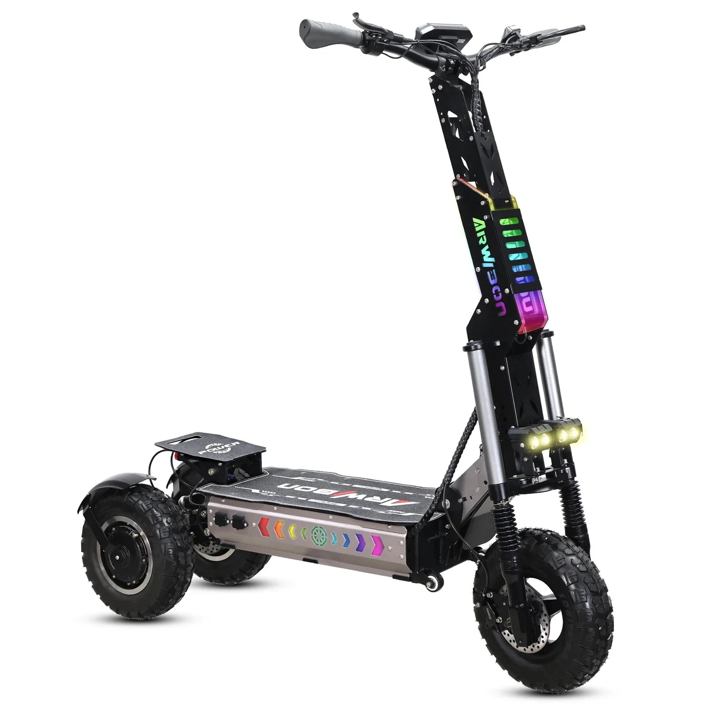 ARWIBON MT30 Adult Electric Scooter 6000W Motor 60V27AH Folding Tricycle E-Scooter 13 Fat Tire E-Mountain Scooter