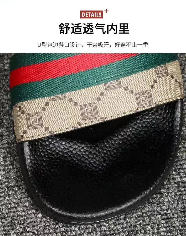Designer Men Women Slippers Sandals with Correct Flower Box Dust Bag Shoes Snake Print Slide Summer Wide Flat Slipper SG5