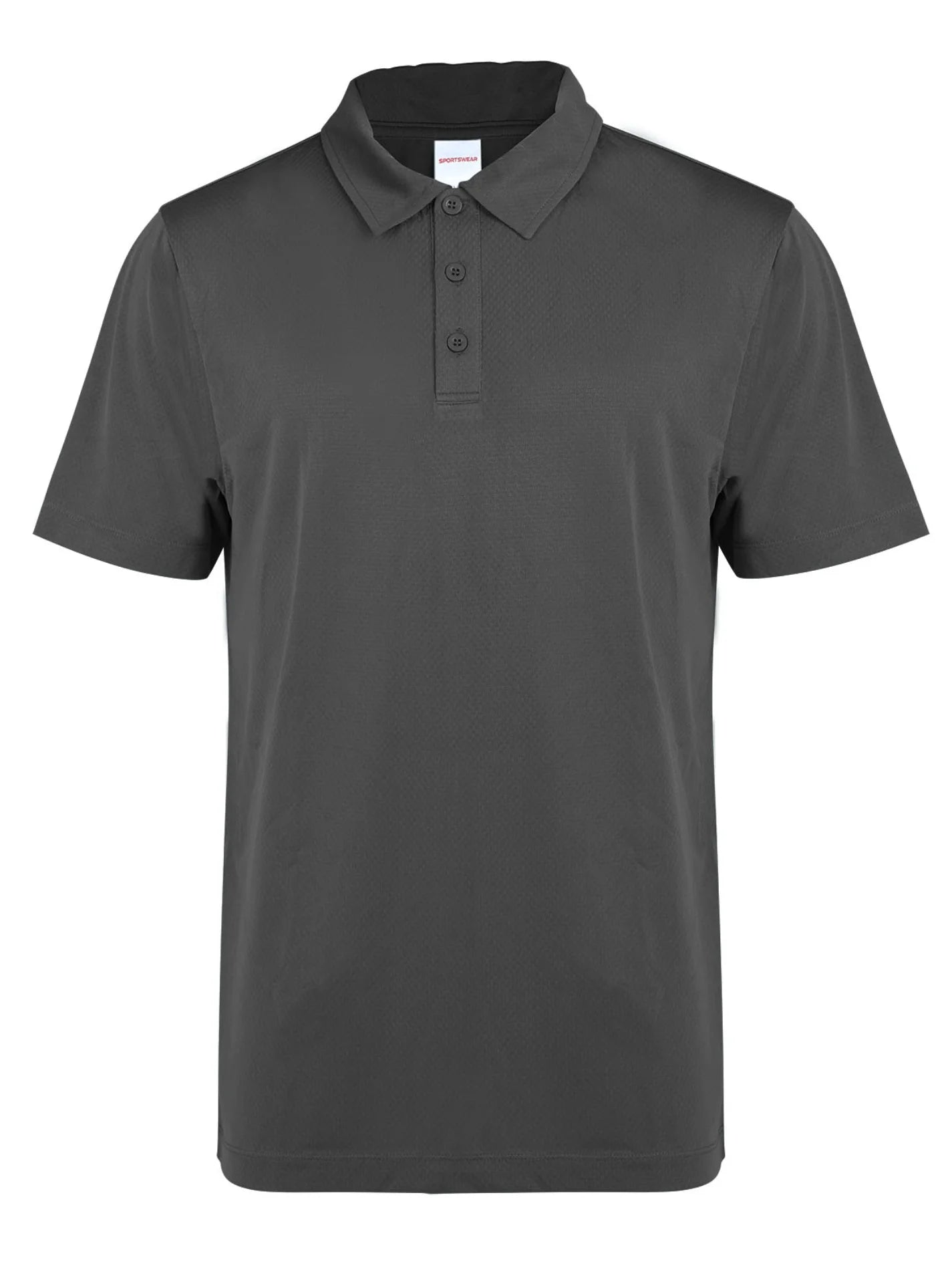 Men's Elastic Round Neck Polo Shirt - Comfortable and Breathable, Round Neck Short Sleeve, Summer Fashion Golf Shirt