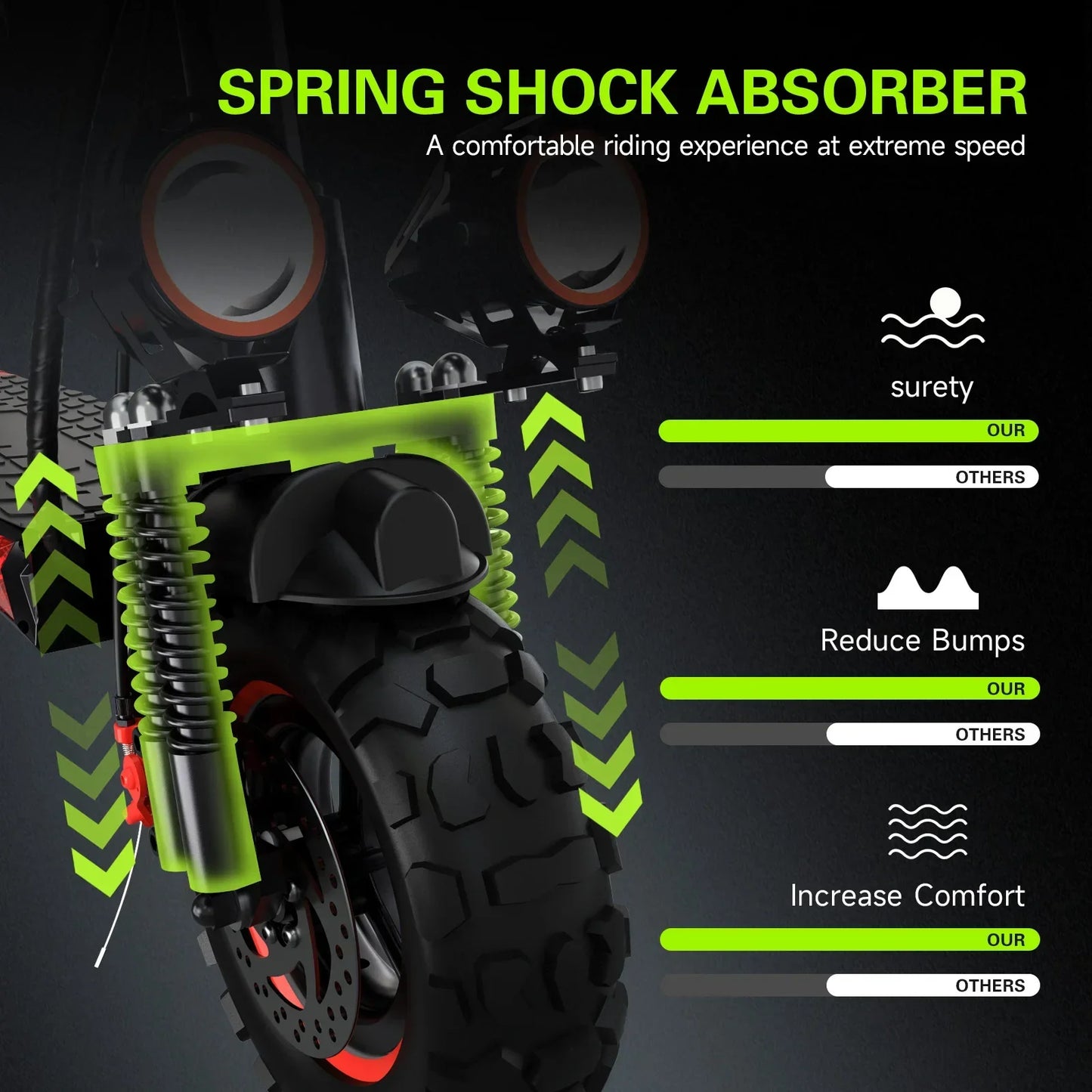 FREEBOY J11 PLUS Adult Electric Scooter 1200W Motor 48V 21AH Folding E-Scooter 11 Fat Tire E-Mountain Scooter