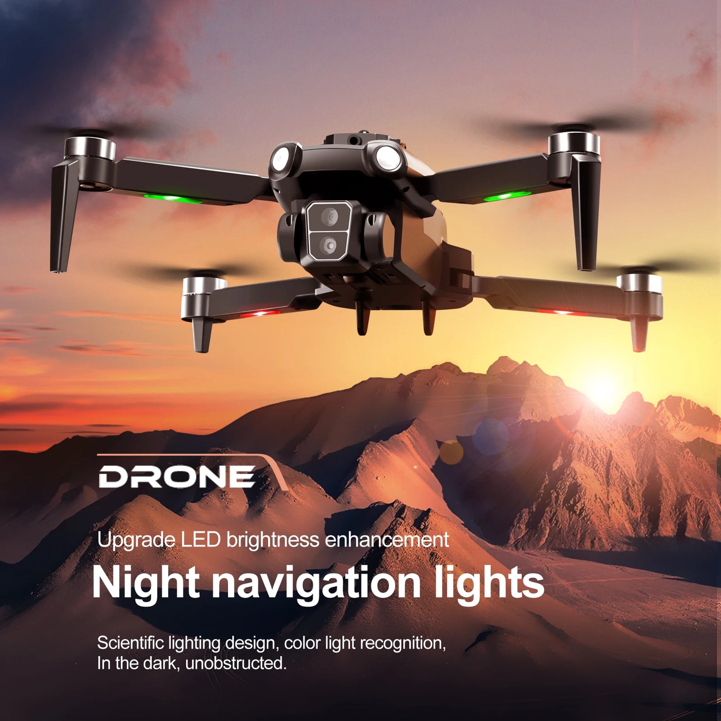 M8 Pro Drone Professional Mini Dron WIFI Optical Flow Localization 3sided Obstacle Avoidance Quadcopter Toy Gift