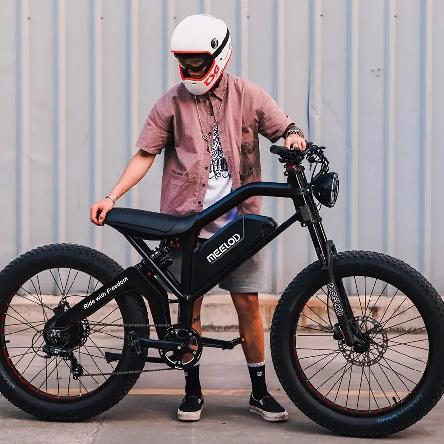MEELOD XT600DL adult E-bike 1000W*2 52V25Ah battery commute Electric Bike,26-inch Fat Tire E-Mountain bike