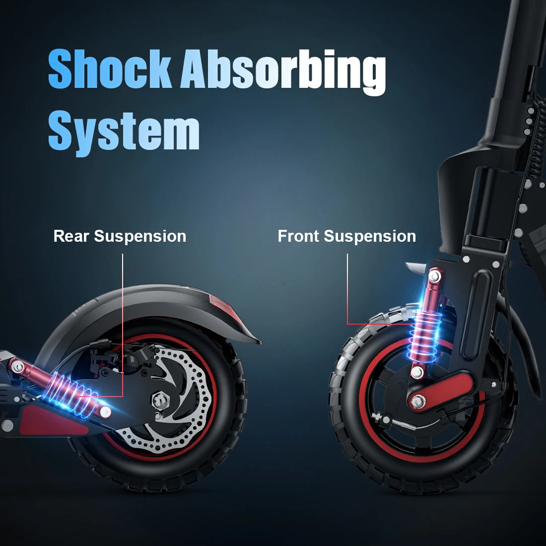 BOGIST C1 PRO Adult Electric Scooter 500W Motor 48V15AH Battery Foldable Electric Scooter 10 Inch Tire Off-Road Electric Scooter