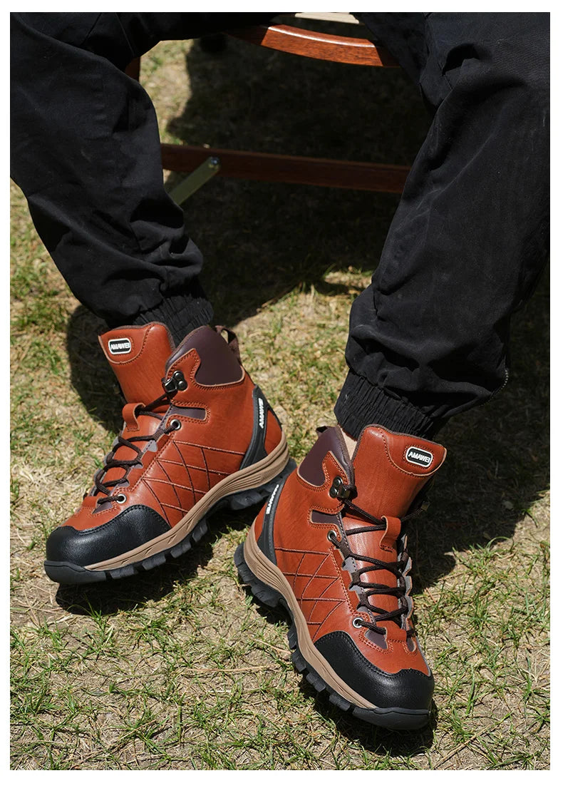 Safety Shoes Men Work Sneakers Indestructible Shoes Puncture-Proof Protective Shoes Work Boots Steel Toe Construction Work Shoe