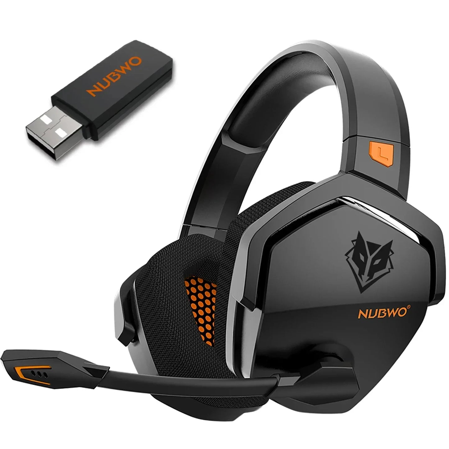 NUBWO G06 2.4G Dual Wireless Gaming Headset 5ms Low Latency