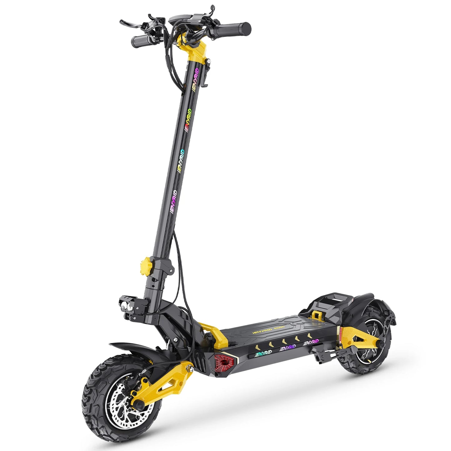 IENYRID ES60 Electric Scooter, 2*1200W Dual Motor, 48V 23Ah Battery, 11-inch Tire, 60km/h Max Speed, 70km Range, Hydraulic Brake
