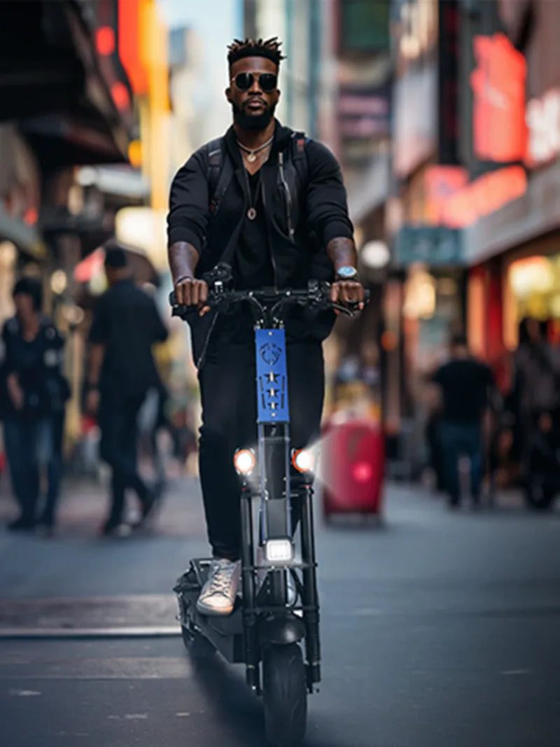 FREE GIFT ADULT ELECTRIC SCOOTER 60V 6000W SPEED DUAL MOTOR 65 MILES RANGE