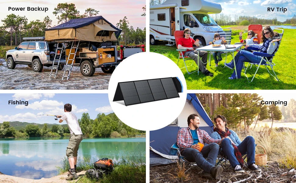 XP1000 1024Wh 220V 1800W(110V 1600W) Portable Power Station, Lifepo4 Battery, UPS Function, 400W 200W Foldable Solar Panel