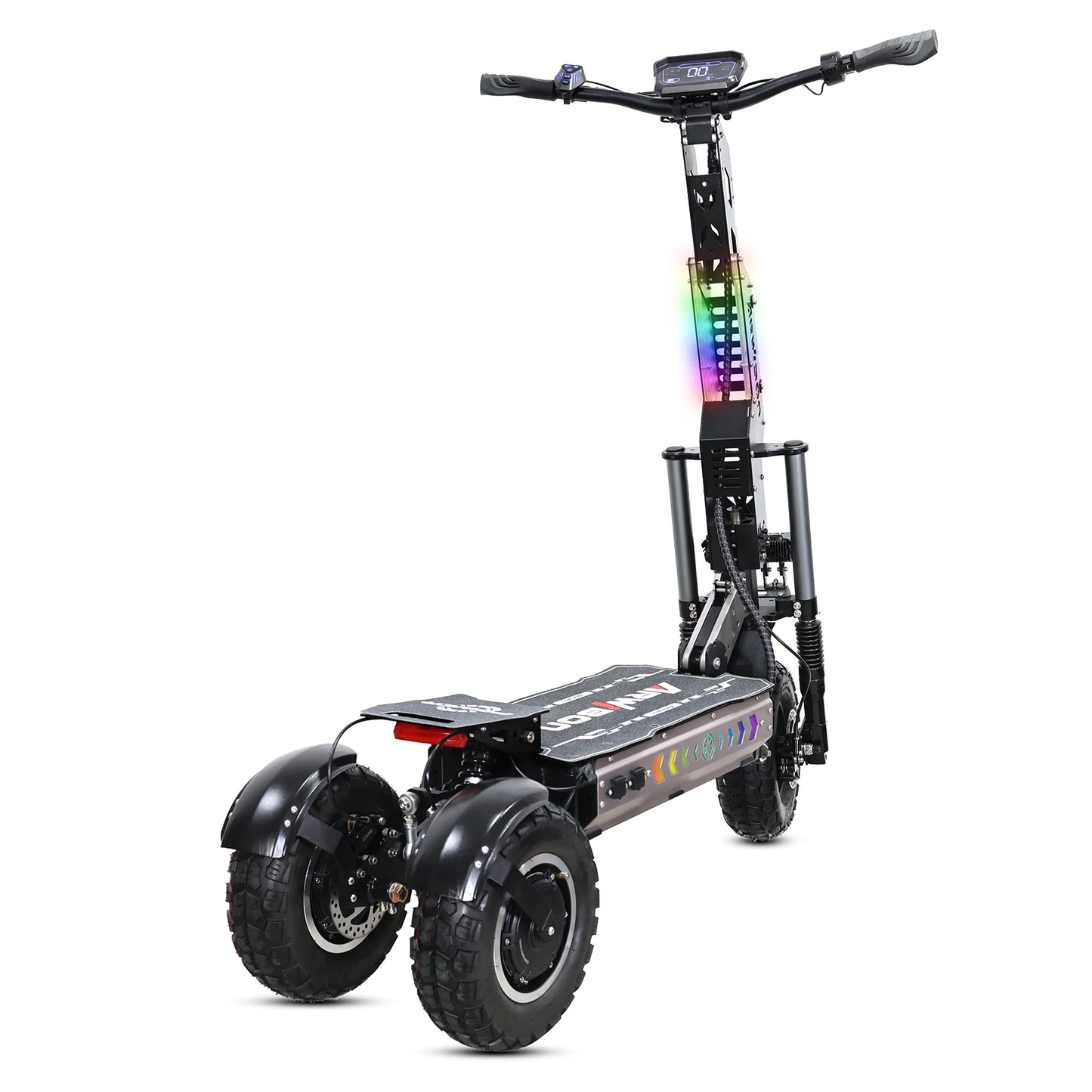 ARWIBON MT30 Adult Electric Scooter 6000W Motor 60V27AH Folding Tricycle E-Scooter 13 Fat Tire E-Mountain Scooter