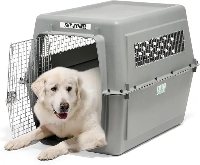 Sky Kennel, 48 Inch, IATA Compliant Dog Crate for Pets 90-125lbs, Made in USA
