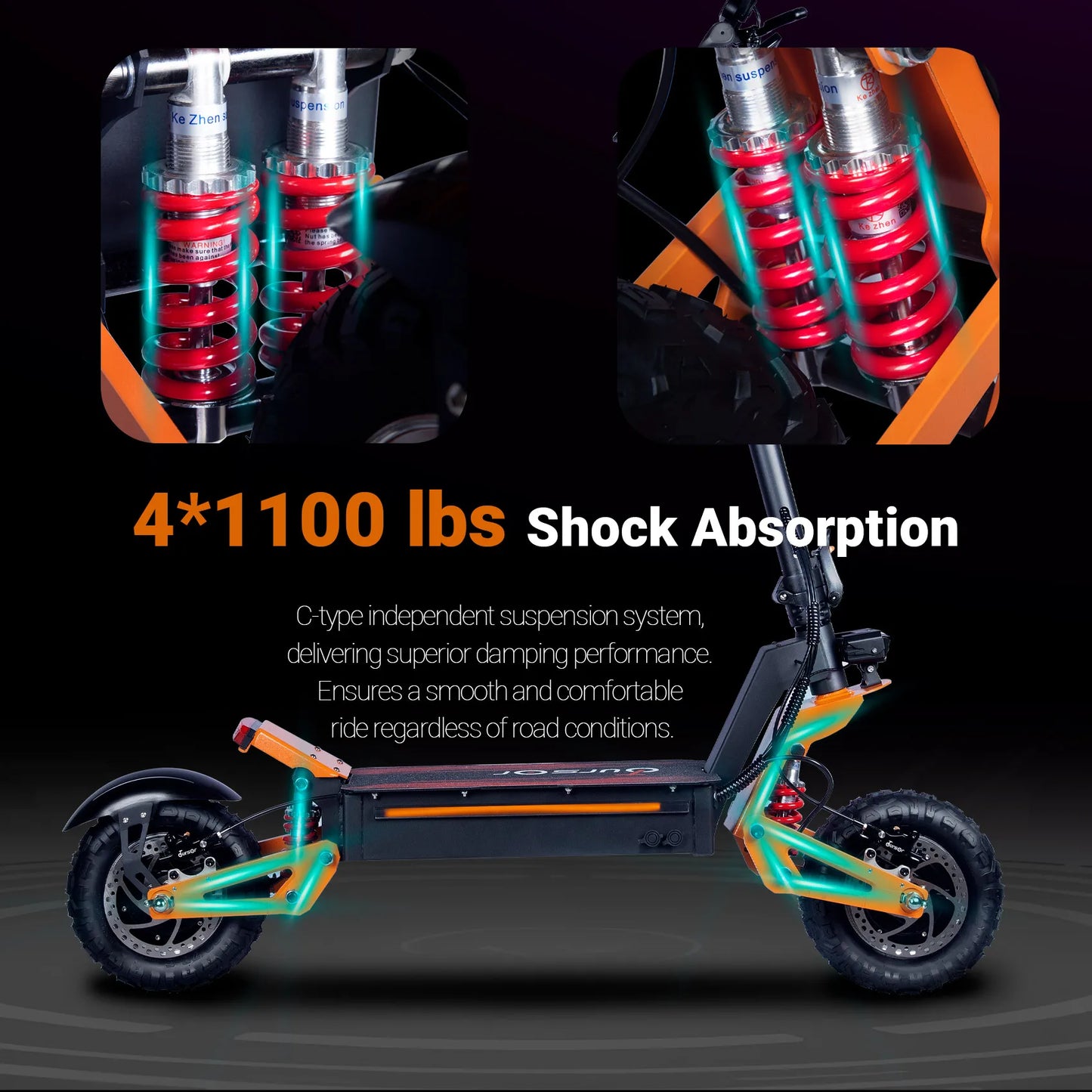 TOURSOR X5 USA EU UK E Scooters 6000W Dual Motor 60V40ah Electric Scooter Adult 11 Inch Off-road Vacuum Tire E-Scooter