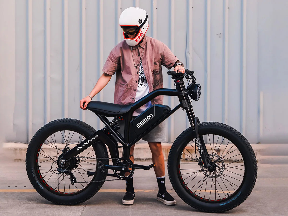 MEELOD XT600DL adult E-bike 1000W*2 52V25Ah battery commute Electric Bike,26-inch Fat Tire E-Mountain bike