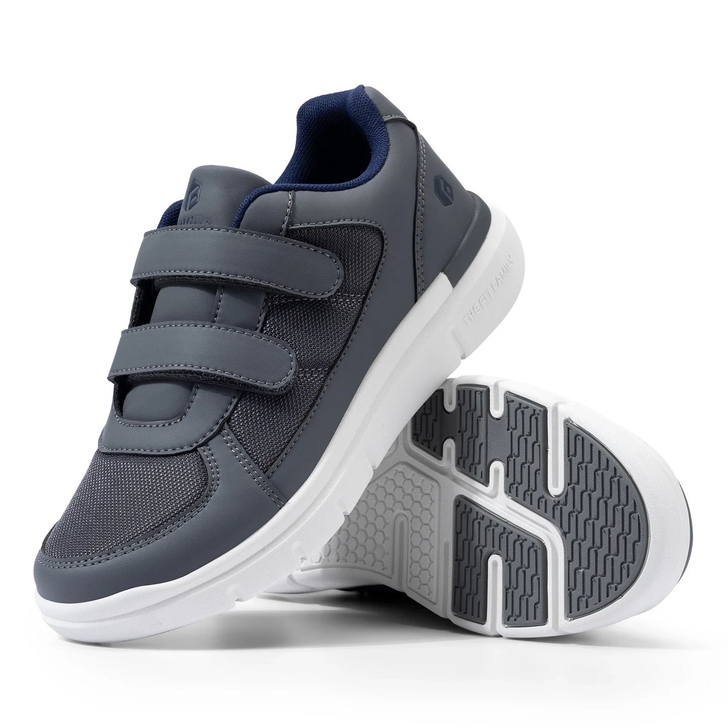Extra Wide 4E Men'S Diabetic Shoes Senior Causal Shoe Relieve Neuropathy Suitable For Swollen Foot Pain With Arch Support