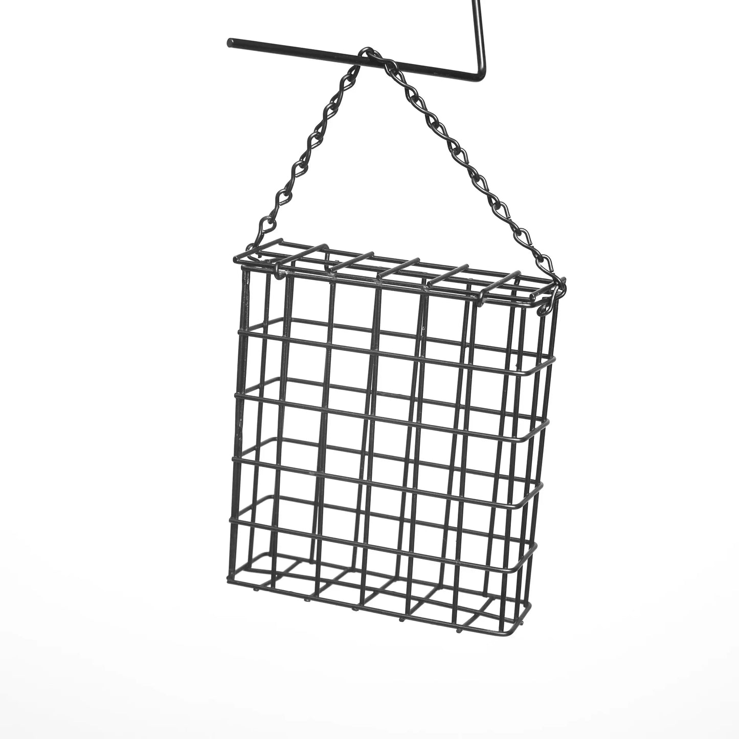 Suet Bird Feeder Cube Cage Food Container Outdoor Hanging Wild Birds Parrot Feeding Tree Portable Fruit and