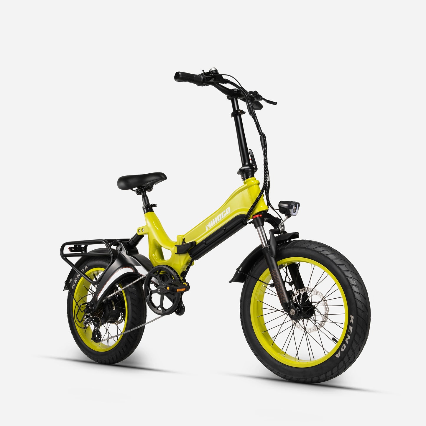 MIHOGO NX Adult Electric Bicycle, 750W city ebike, 48V 12.8AH E-bike, 20-Fat Tire Foldable Electric Bike