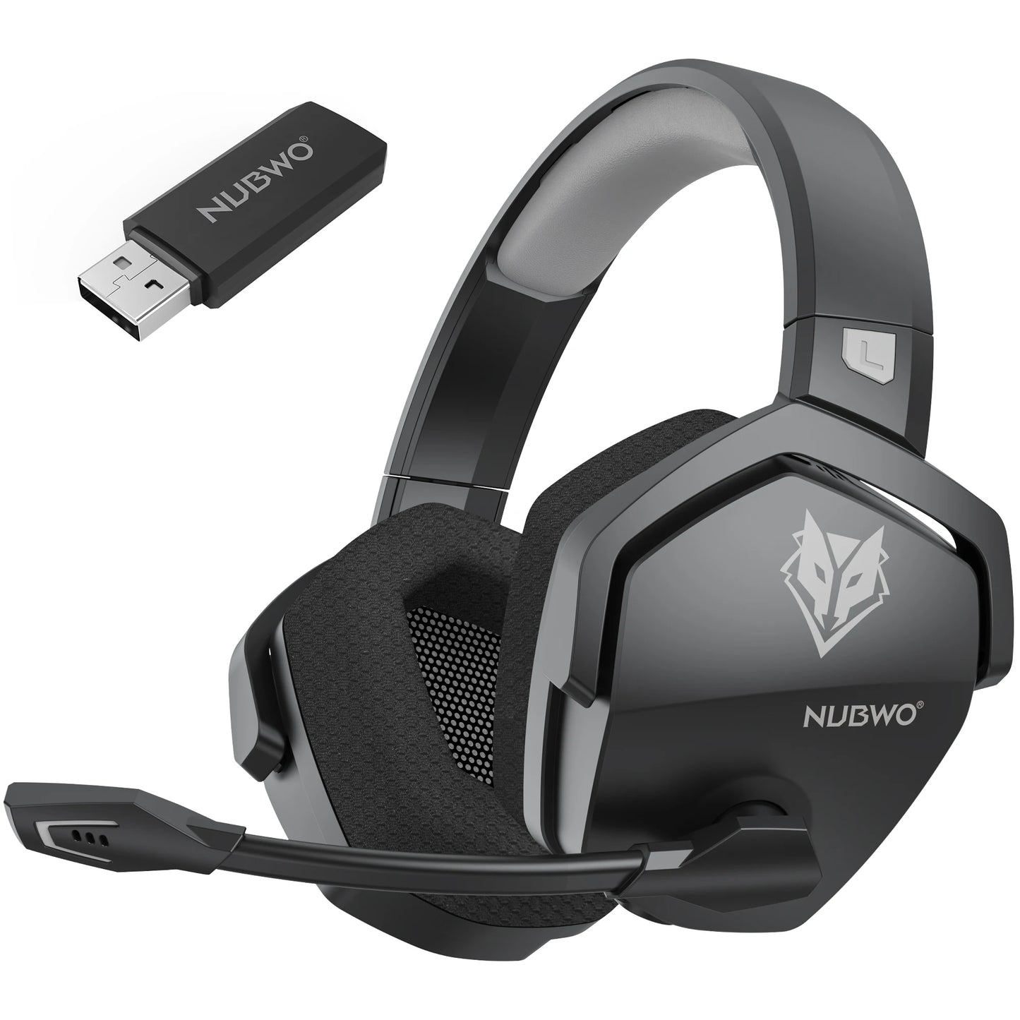 NUBWO G06 2.4G Dual Wireless Gaming Headset 5ms Low Latency