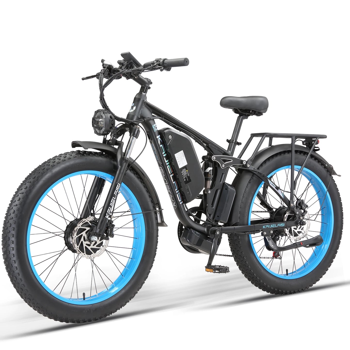 Electric Bike 3000W Dual Motor 52V 26AH Battery Hydraulic Brake