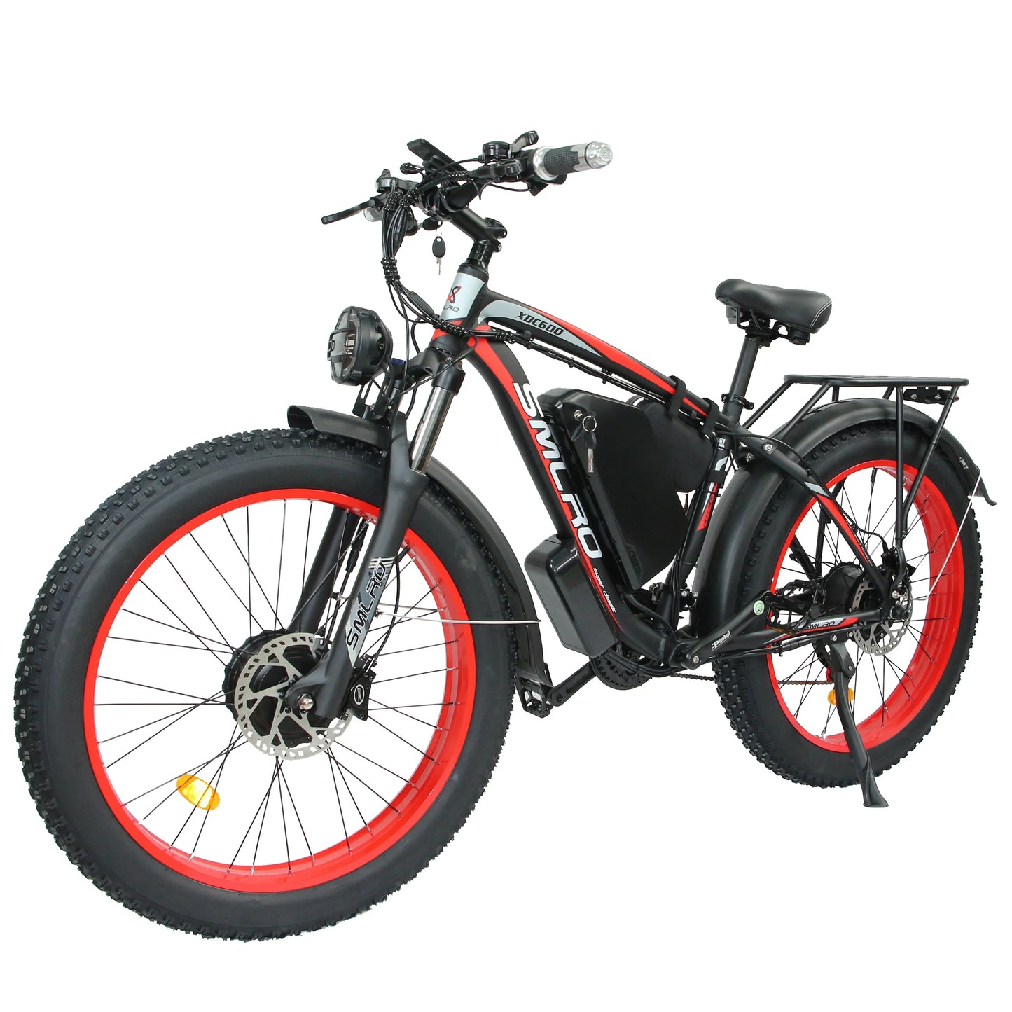 ORLMS XDC600 adult E-bike 1000W 52V 30Ah battery Electric Bike,26-inch All-terrain fat tire E-Mountain bike