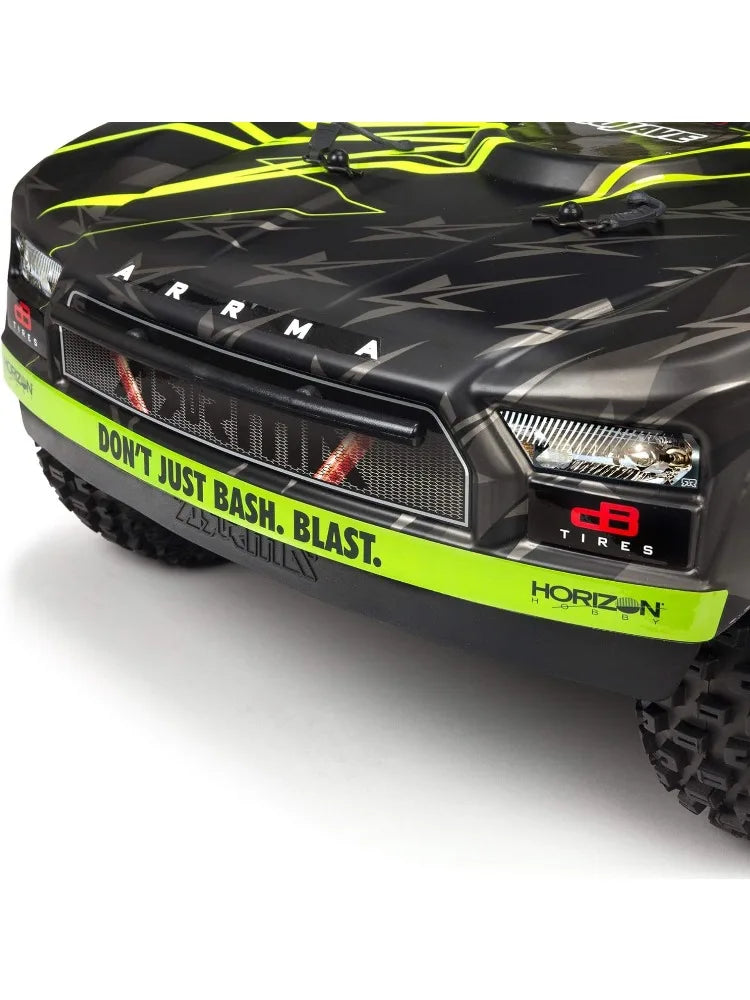 Truck 1/7 Mojave 6S V2 4WD BLX Desert Truck with Spektrum Firma (Ready-to-Run), Green/Black, ARA7604V2T1
