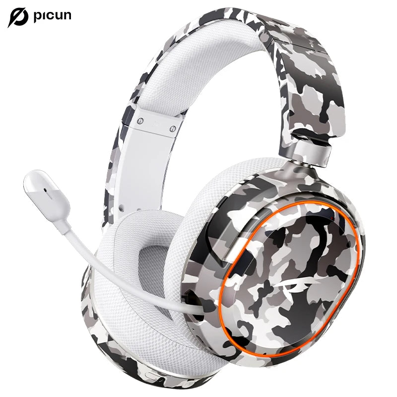 Picun G2 2.4G Wireless Gaming Headset Bluetooth Headphones