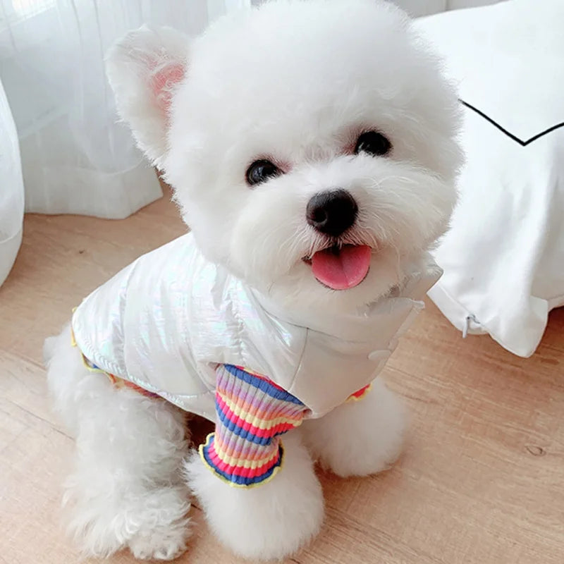 Winter Pet Clothes For Small Dogs Waterproof Puppy Dog Jacket Vest Coat Clothing Warm Chihuahua French Bulldog Outfit Apparel