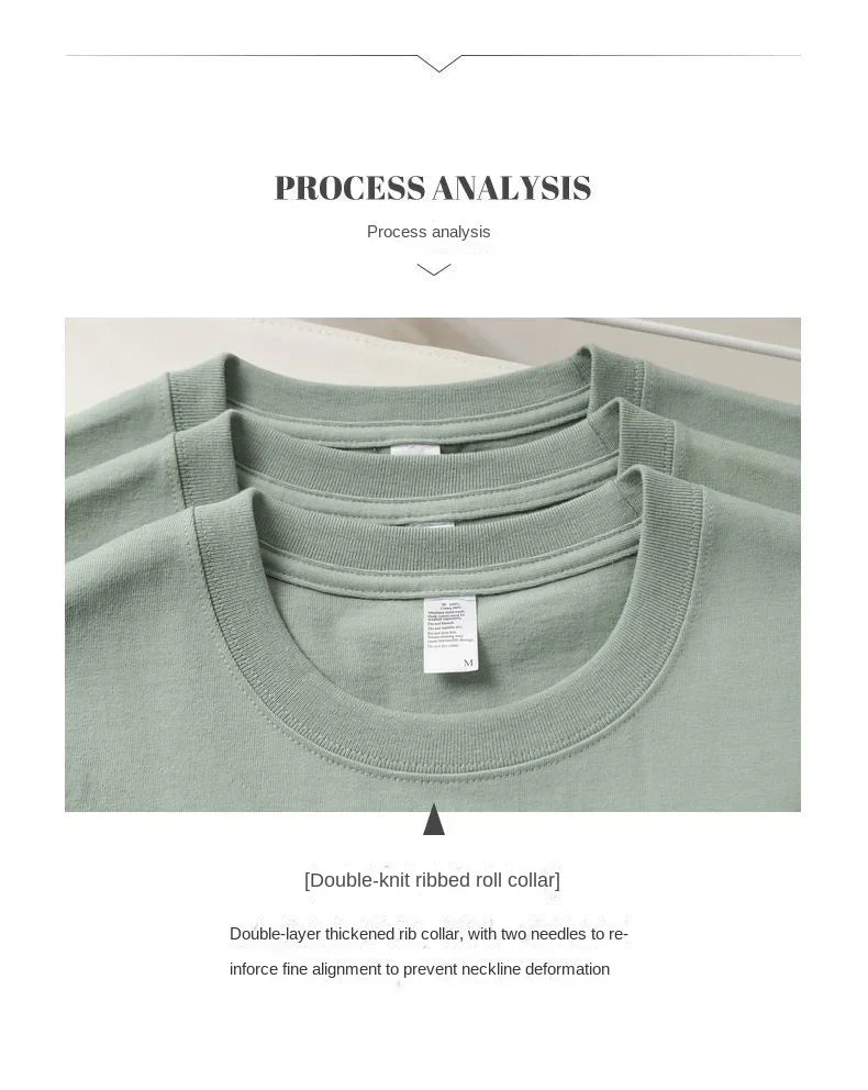 Summer Men Women Green T-shirt 100% Pure Cotton Short-sleeved Top Korea T-shirt Green Cotton Half-sleeve T Shirt Streetwear