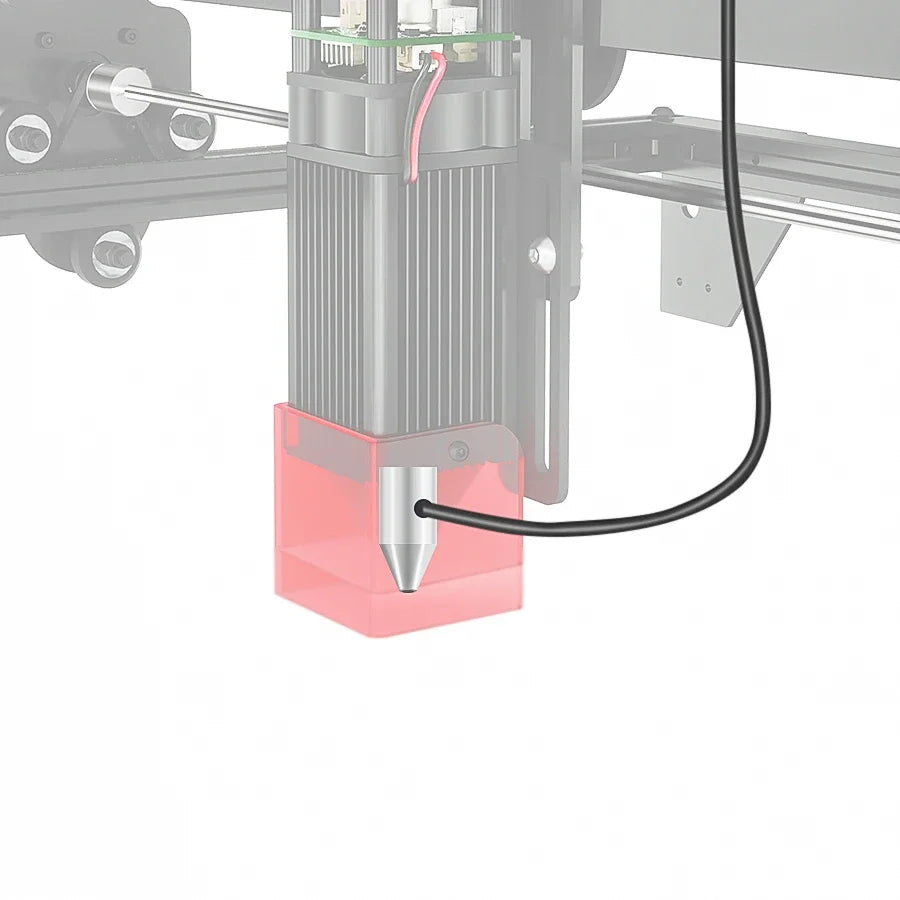 Longer Air Assist/Air Pump/Air Assist Kit with Air Pump for Ray5 Laser Engraver Cutter Engraver Remove Smoke Dust-2