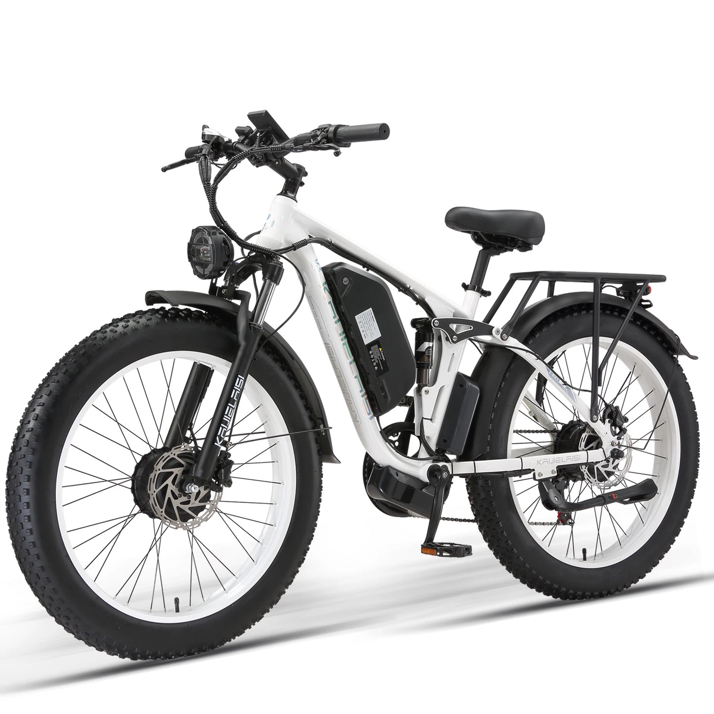 Electric Bike 3000W Dual Motor 52V 26AH Battery Hydraulic Brake