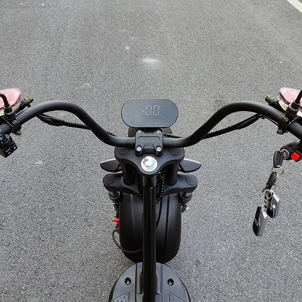 Adult Electric Motorcycle 3000W Motor Max Speed 70 KM/H 18 Inch Fat Tire 60V30AH Mileage 60-80KM 2 Wheel E Scooter