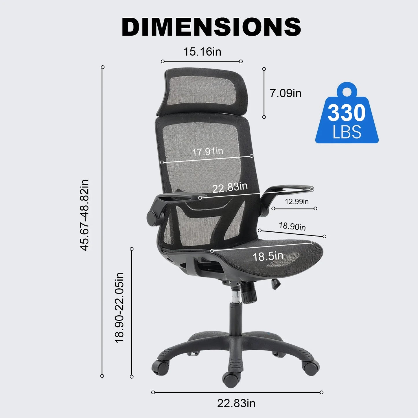 Adjustable Desk Swivel Chairs Computer Chair Recliner Chair Home Furniture Ergonomic High Back Mesh Chair For Office Living Room