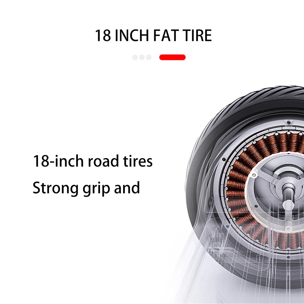 Adult Electric Motorcycle 3000W Motor Max Speed 70 KM/H 18 Inch Fat Tire 60V30AH Mileage 60-80KM 2 Wheel E Scooter