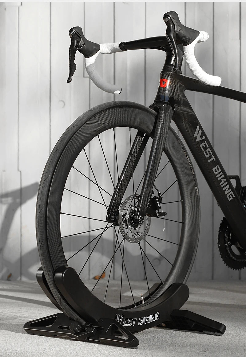 WEST BIKING Bicycle MTB Floor Stand Indoor Bike Parking Racks Adjustable Widely Adaptable For Road Mountain Bike Accessories