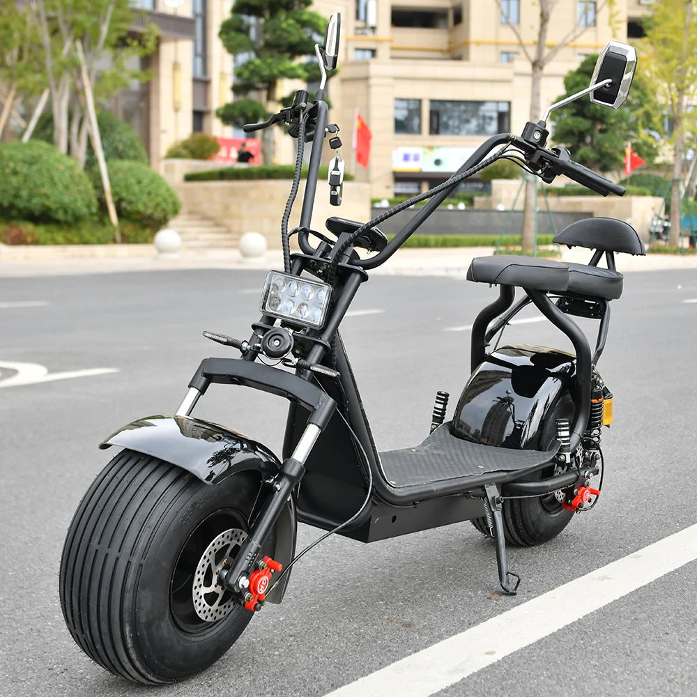 Citycoco Electric Scooter 4000W Powerful Motor Max Speed 60-70KM/H 60V25AH Battery Charging Mileage 40-60KM Max Load 250KG