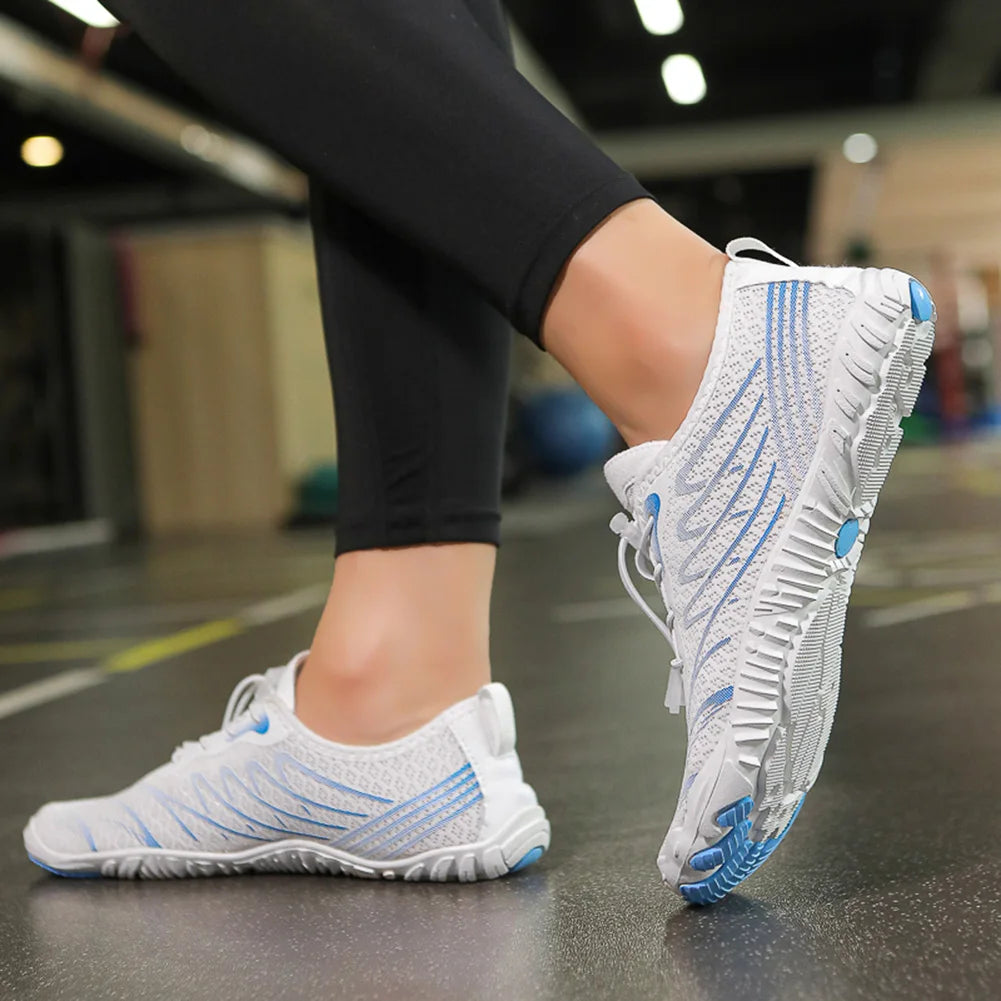 Grounding Shoes with Copper Breathable Aqua Shoes Non Slip Unisex Water Shoes Flexible Lightweight Barefoot Shoes for Men Women