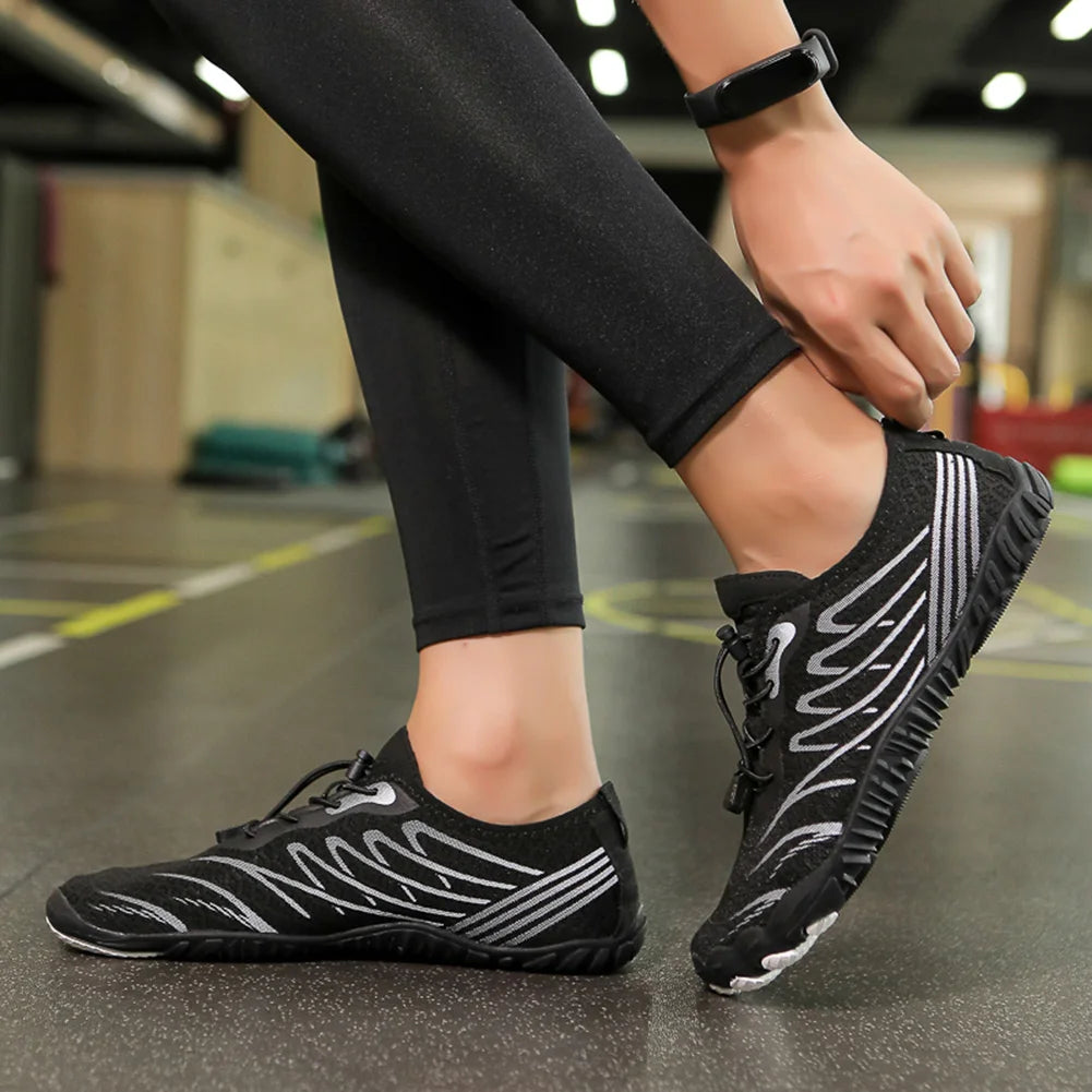 Grounding Shoes with Copper Breathable Aqua Shoes Non Slip Unisex Water Shoes Flexible Lightweight Barefoot Shoes for Men Women