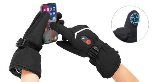 Savior Heat Electric Heated Gloves For Men Usb Rechargeable Hand Heater Fishing Skiing Biker Work Winter Thermal Gloves Woman