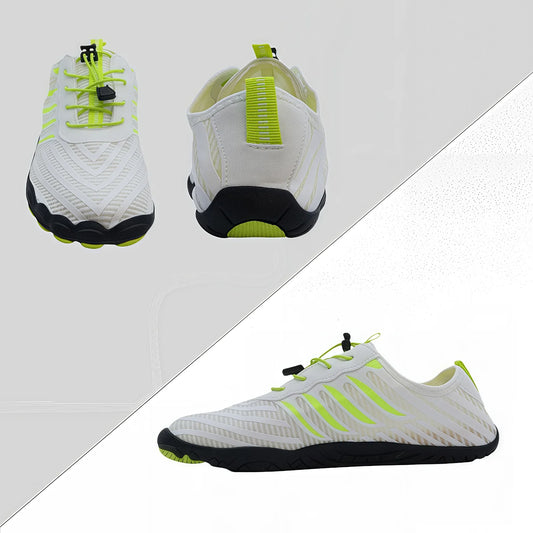 Quick Dry Non - Slip Water Shoes Lightweight Breathable Simple Stripe for Beach Sports surfing wading shoes