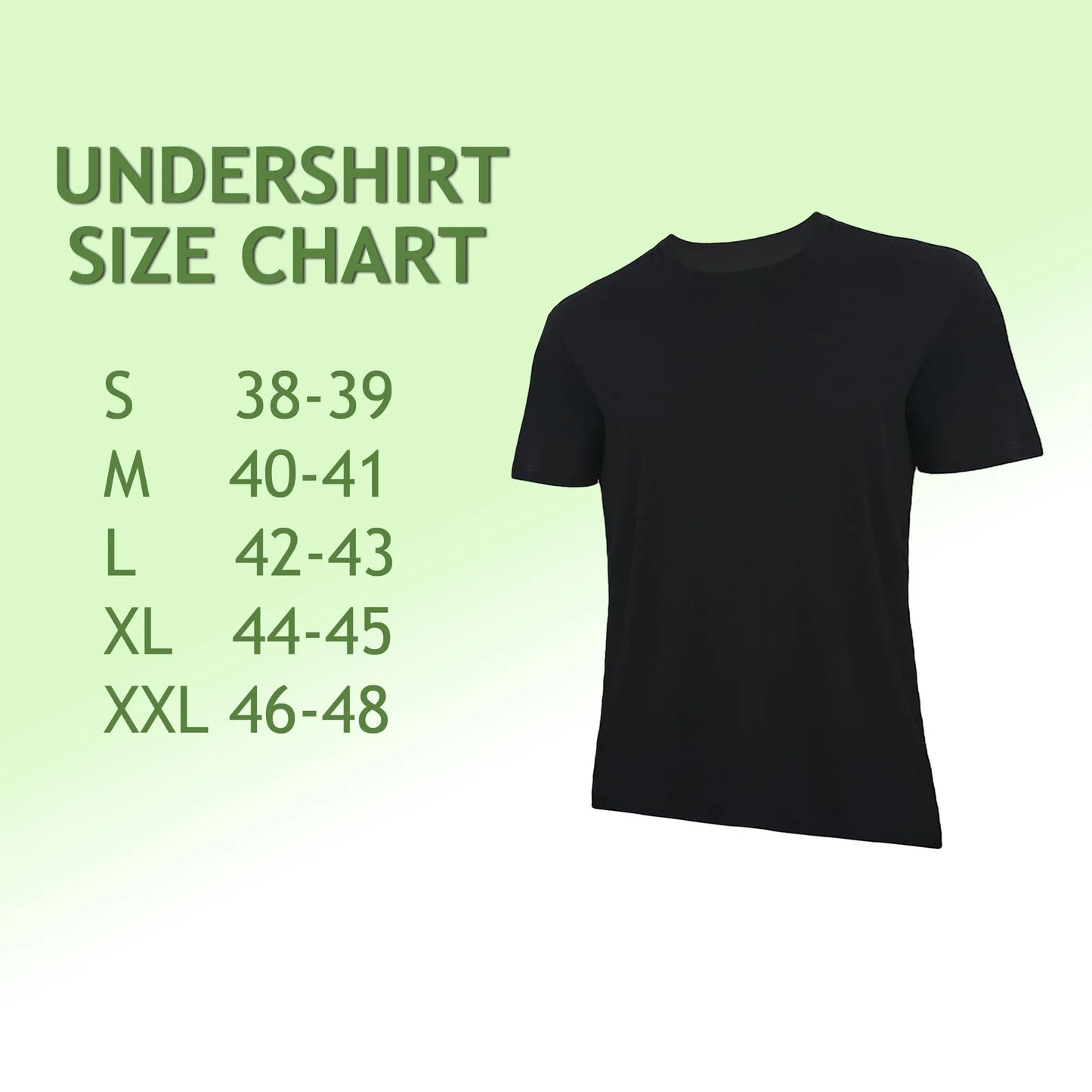 T-Shirts for Men Rayon Made from Bamboo Crewneck Undershirt Tees Moisture Wicking 3 Pack