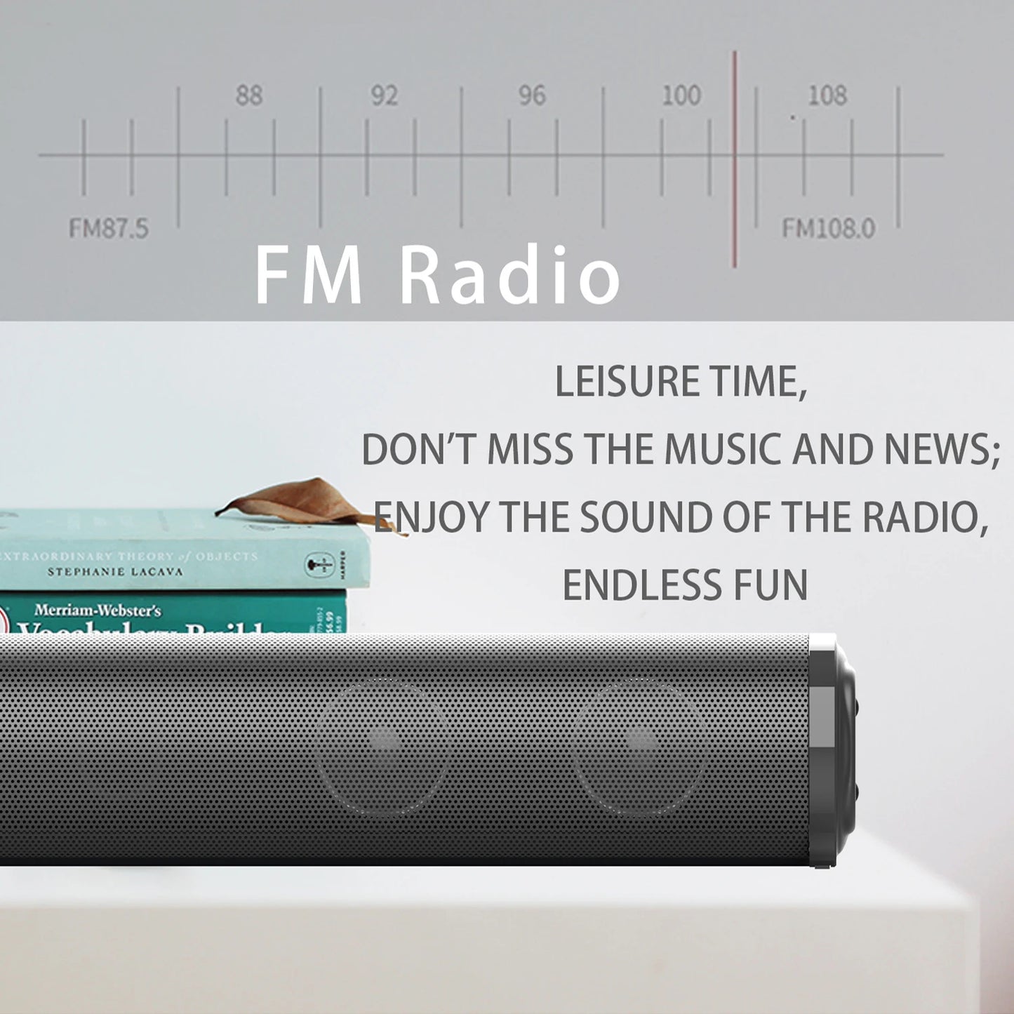 2024 Soundbar Sound Wireless Bluetooth Car Computer Speaker Stereo Tv Home Theater Sombar For 3.5mm Output PC